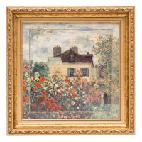 Obraz The Artist?s House 32x32 cm Claude Monet Goebel