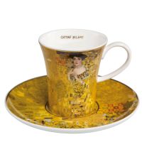 Filiżanki espresso Adele 100ml Gustaw Klimt Goebel