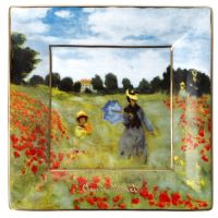 Misa Poppy Field 12x12 cm Claude Monet Goebel