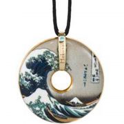 Naszyjnik The Wave Hokusai 5 cm Goebel