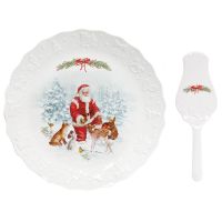 Patera z łopatką Christmas Carol 30 cm Easy Life