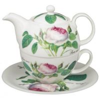 Tea for one Redoute Rose Roy Kirkham  Tea for one Redoute Rose Roy Kirkham