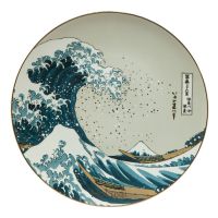 Talerz ścienny Great Wave śr. 36 cm Hokusai Katsushika Goebel