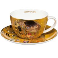 Filiżanka cappucino Pocałunek 250 ml Gustaw Klimt Goebel