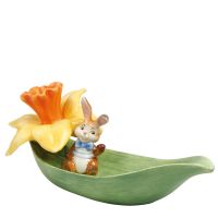 Rabbit in Daffodil Bowl