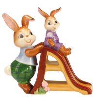 Rabbits on Slide