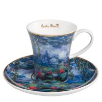 Filiżanka espresso Lilie wodne 100ml Claude Monet Goebel