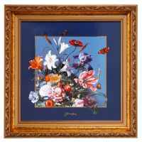 Obraz Letnie kwiaty 31,5x31,5 cm Jan Davidsz de Heem Goebel