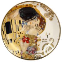Mini talerz The Kiss 10cm Gustav Klimt Goebel