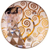 Talerz ścienny Expectation śr. 21 cm Gustav Klimt Goebel