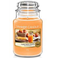 Świeca duża Farm Fresh Peach Yankee Candle