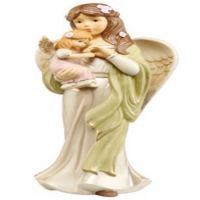 Figurka Anioł Gloria „Niebiański Obrońca” Goebel