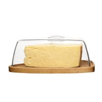 Deska do sera z pokrywą dąb Oval Oak Sagaform